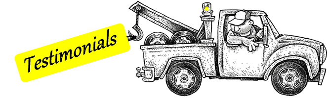 tow truck cartoon